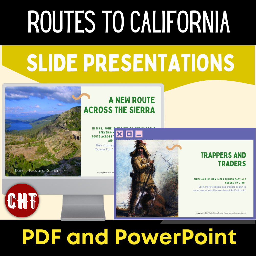 19th Century Routes to California